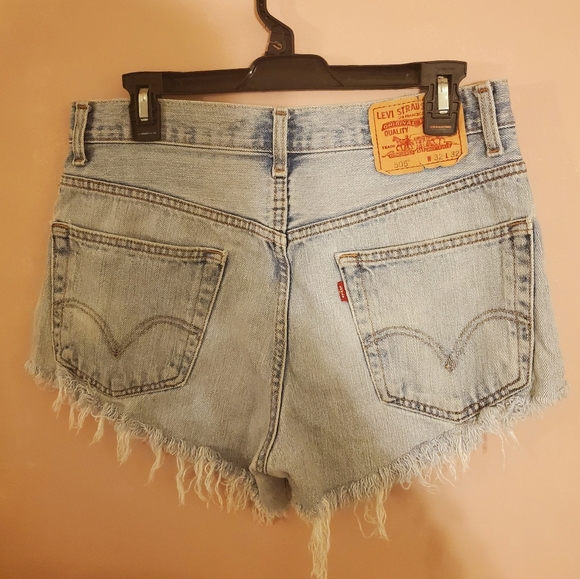 Levi's Pants - Vintage high rise Levi's Destructured 505 Shorts L